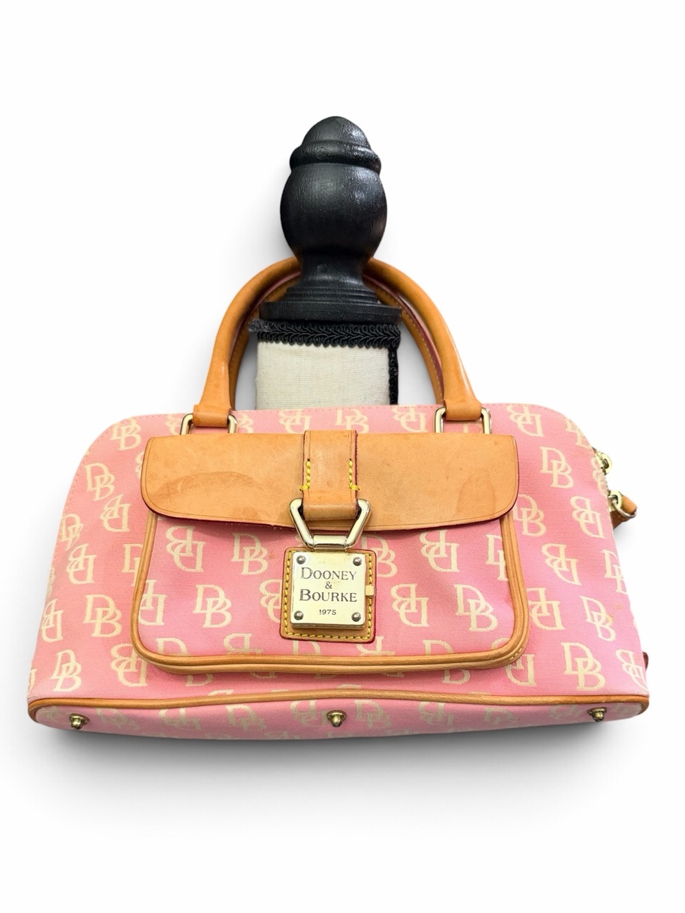 VTG Dooney & Bourke Small Pink Signature Bag